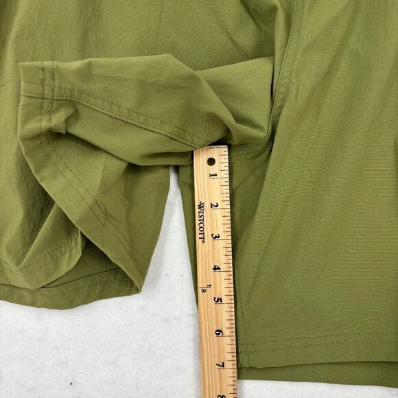 Lake & Trail Pull On Shorts Size 3XL Olive Green UPF 50 Fast Dri Stretch Nylon - Picture 11 of 13